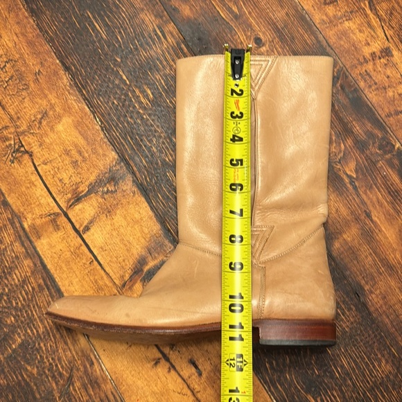 Vintage Hippopotamus withe Leather Boots with Aztec Western Detailing Sz 7.5 D - Picture 7 of 8